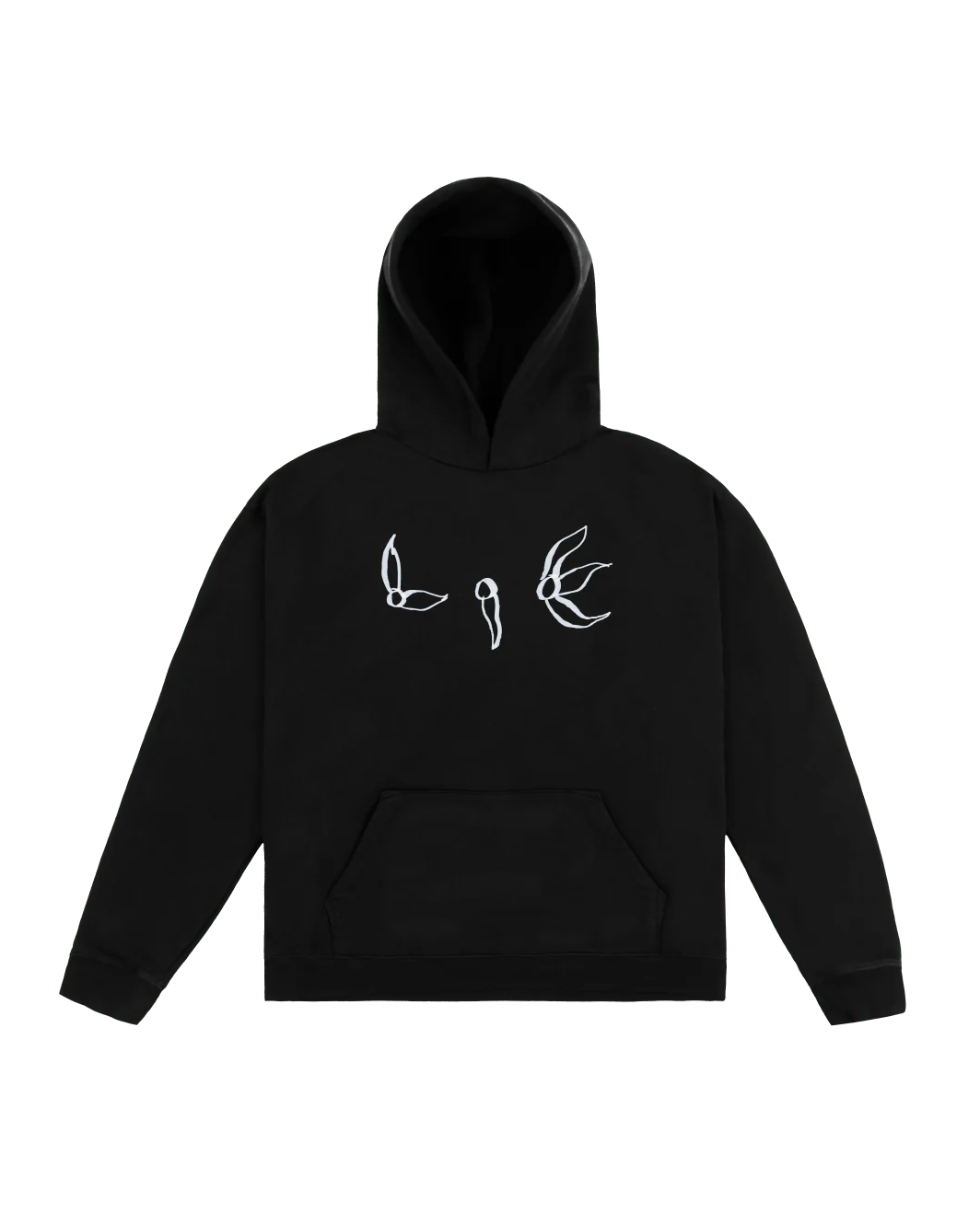 LLYLM Pink Flower Hoodie